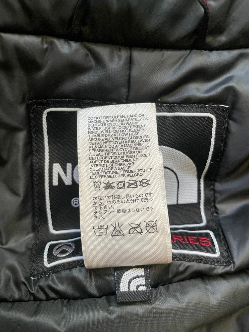 The North Face Men's Summit Series Red and Gray Ski Jacket